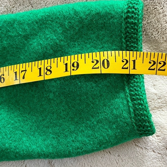 Original Boos 100% New Wool Kelly Green Button Up Cardigan Jacket Euro 42 US 8 - Picture 14 of 15